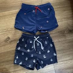 ショートパンツ2点セット90センチのサムネイル