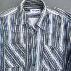 flood river COLLECTION 長袖シャツ ストライプのサムネイル
