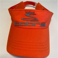 みねまさ様専用★コブラ　cobra サンバイザー　オレンジ　立体ロゴ★のサムネイル