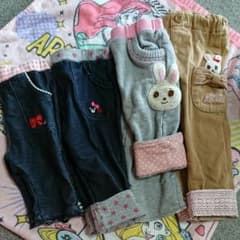 ミキハウス パンツ 80 90 セットのサムネイル