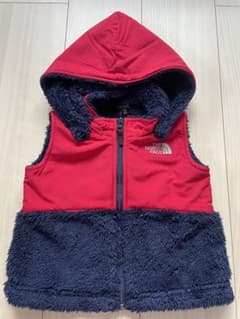 【美品】THE NORTH FACE キッズ ベビー ボアベスト 90のサムネイル