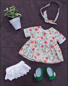 ☆まー様専用☆⑲ハンドメイド　人形服　ソランレミン　美品のサムネイル