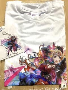 [한정품] 마크로스 Δ [왈큐레는 배신하지 않는다] 티셔츠 & 아크릴 열쇠 고리