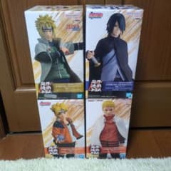 NARUTO 인계 조형 열전 피규어 4종 세트 나루토 사스케 미나토 외