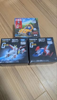 トミカ Gシリーズ バギー・コアファイター・ホワイトベース ３点セットのサムネイル