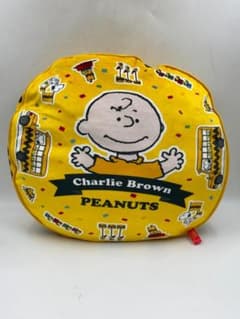 スヌーピー チャーリーブラウン PEANUTS クッション 中古 汚れありのサムネイル