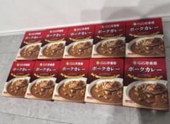 CoCo壱番屋 レトルト ポークカレー 10個セット まとめ売りのサムネイル
