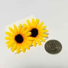 【新品】ひまわり☆ピアスのサムネイル