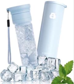 W-BOTTLE ブルー ステンレスボトル