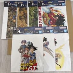 ドラゴンボールGT 一番くじ H賞 ダイカットビジュアルボード 7種のサムネイル