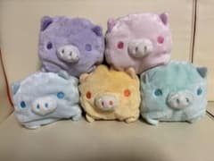 ぬいぐるみ 平成女児 モノクロブー サンエックス 5点セットのサムネイル