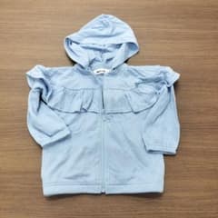 Noeil aime BeBe パーカー ライトブルー 90cmのサムネイル