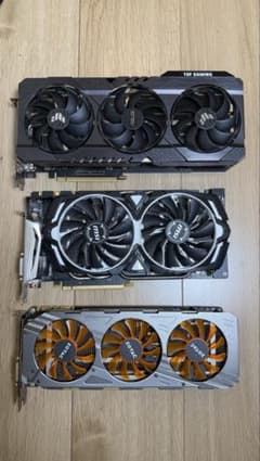 RTX3060Ti / GTX1070 / GTX980 3枚セット ジャンク RTX3060Ti / GTX1070 / GTX980 3枚セット ジャンク - メルカリ