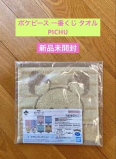 포켓피스 이치 반 쿠지 타월 PICHU