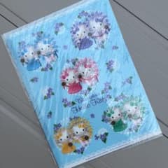 水色クリアファイル　ハローキティ　宝塚歌劇のサムネイル