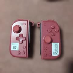 HORI グリップコントローラー Fit アプリコットレッド ケース付きのサムネイル