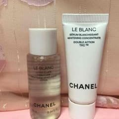 シャネルのル ブラン セラムとローションのサムネイル