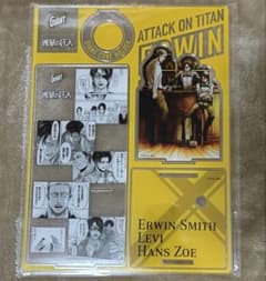 進撃の巨人 リヴァイ エルヴィン ハンジ ジャイアントコーン アクリル