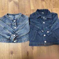 【size90】デニムジャケット 2点セットのサムネイル