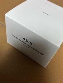 Abib Rice probiotics overnight maskのサムネイル