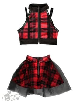 ダンス衣装　セットアップ　120　キッズダンスのサムネイル