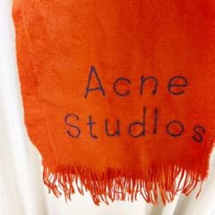 Acne Studios skinny logo scarfのサムネイル