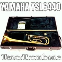 YAMAHA ヤマハ テナーバストロンボーン YSL6440 ハードケース付 - メルカリ