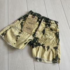 デニム＆ダンガリー　切りっぱなし　ショートパンツのサムネイル