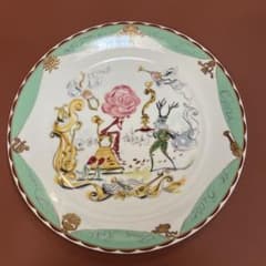 未使用品】 資生堂ノベルティ品 花椿クラブ1991 記念プレート(飾り皿
