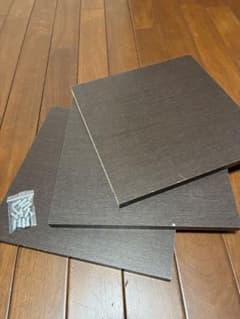 ニトリ グレン ダークブラウン棚板3枚セット - メルカリ