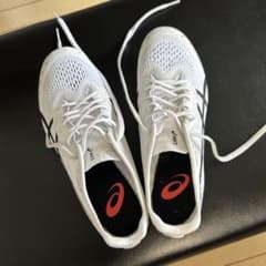 ASICS GUNLAP ホワイトスパイクシューズ 24.5cmのサムネイル