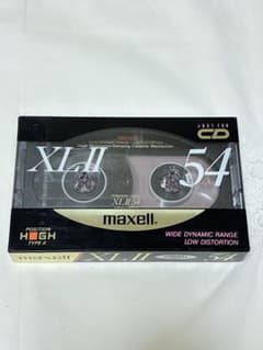 maxell XLII 54 カセットテープ ハイポジション 新品未開封 - メルカリ