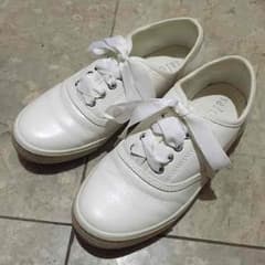 salus♡白、ホワイトキャンパスシューズのサムネイル
