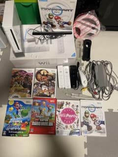 wii本体＋ソフト まとめ売りのサムネイル