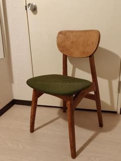 フランス アンティークチェア 無垢材 古家具 ブロカント - メルカリ