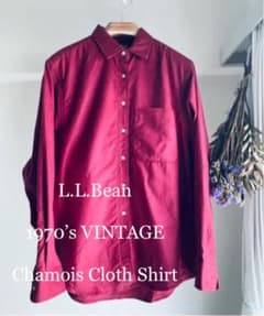 L.L.Beanシャモアクロスシャツのサムネイル