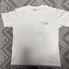 UT KAWS + WARHOL ホワイト Tシャツ L ユニクロのサムネイル