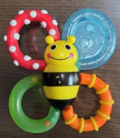Sassy ハチのベビーラトル 歯固めのサムネイル