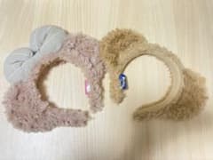 ダッフィー　シェリーメイ　カチューシャ　セットのサムネイル