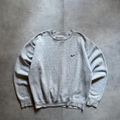 90s NIKE USA제 빈티지 스웨트 스와시 원포인트