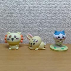 ちいかわ フィギュア 3点セット　シーサー　うさぎ　ハチワレのサムネイル