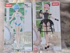 Re:ゼロから始める異世界生活 フィギュア 2点セット レム ラム