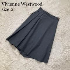 極美品 ヴィヴィアンウエストウッド 変形スカート フレア アシメ