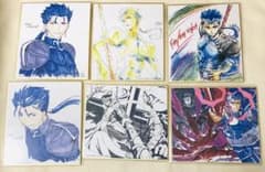 fate ubw HF ランサー クーフーリン ランダム複製ミニ色紙 - メルカリ