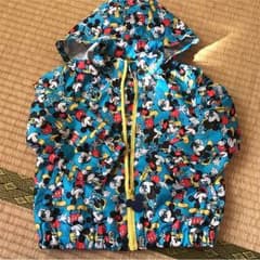 Ｂ級品 ミキミニ総柄シャカシャカジャンパー 90のサムネイル