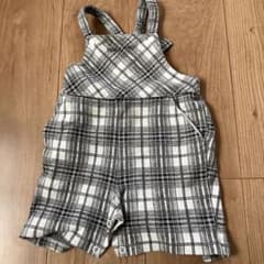 COMME CA DU MODE チェック柄 サロペットのサムネイル