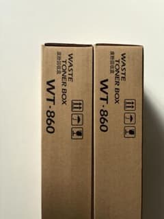 KYOCERA 廃トナーボックス WT-860 2個セットのサムネイル