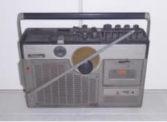 □ ジャンク品！Victor ラジオ・テレビ・カセットデッキ M-77