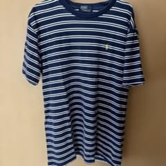 Polo by Ralph Lauren ネイビー/ホワイトストライプ Tシャツのサムネイル