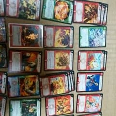 デッキケース付き！デュエルマスターズ　デッキ　火　自然のサムネイル